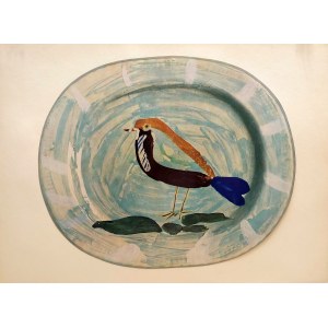 Pablo Picasso (1881-1973), ''Oiseau sur un rocher'' (Ptak na skale), 1950