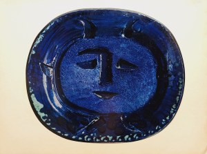 Pablo Picasso (1881-1973), The Blue Face (Niebieska twarz), 1950