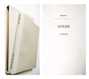 MARYAN Pinchas Burstein (Nowy Sącz, Polska, 1927 - Nowy Jork, 1977), Golem, 1955