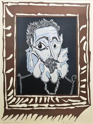Pablo Picasso (1881 Malaga - 1973 Mougins), L'Homme a la Fraise, 1973