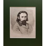 Florian CYNK (1838 - 1912), Portret Jana Matejki (rytował Józef Holewiński)