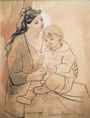 Pablo Picasso (1881 - 1973), Mother and Child (Matka i dziecko)