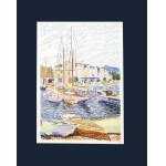 Serge MENDJISKY (1929-2017), Port Grimaud II