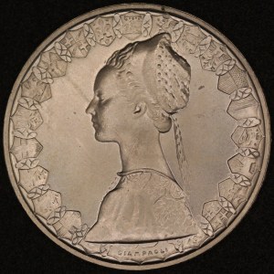 Italien. 2001 500 Lire Silber
