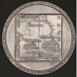 Poland. Medal Bronze / Base Metal After World War 2 - 1975 Bialskopodlas
