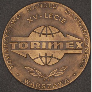 Poland. Medal Bronze / Base Metal After World War 2 - 1985 Torimex
