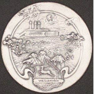 Poland. Medal Bronze / Base Metal After World War 2 - Medal Wojewod