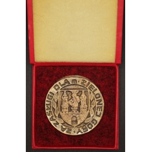 Poland. Medal Bronze / Base Metal After World War 2 - Zielonej Gory