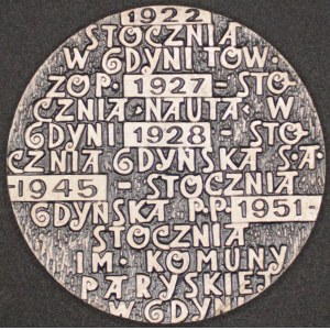 Poland. Medal Bronze / Base Metal After World War 2 - Port of Gdynia