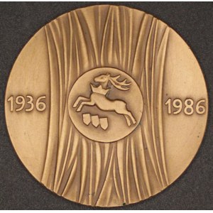 Poland. Medal Bronze / Base Metal After World War 2 - 1986 Lublin Artwork Convention