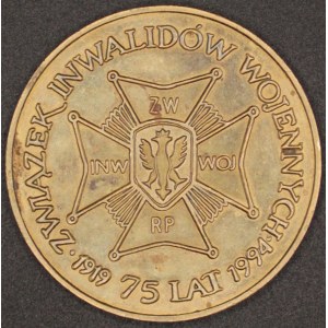 Poland. Medal Bronze / Base Metal After World War 2 - ZIW RP
