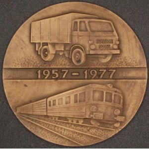Poland. Medal Bronze / Base Metal After World War 2 - 1957-1977 Transportation