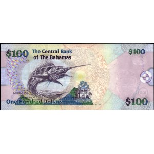 Bahamas. 2009 100 Dollars - Last of Elizabeth II