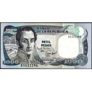 Colombia. 1994 1000 Pesos
