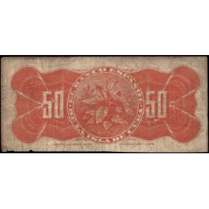 Cuba. 1896 50 Centavos Banco Español