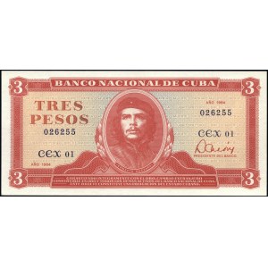 Cuba. 1984 3 Pesos