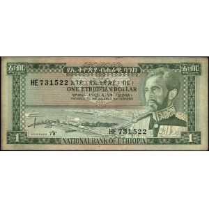 Ethiopia. 1966 1 Dollar