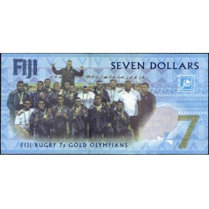Fiji. 2017 7 Dollars - Rugby