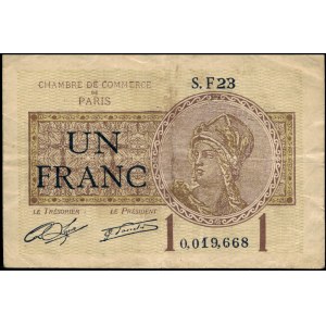 Francia. 1919 Pais 1 franco