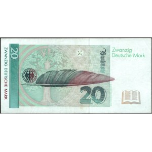 Německo. 1993 20 Značka Předpona DD