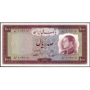 Iran. 1954 100 Rial