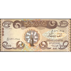 Iraq. 2018 1000 Dinars Commemorative