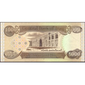 Iraq. 2018 1000 Dinars Commemorative