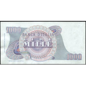 Italy. 1965 1000 Lire