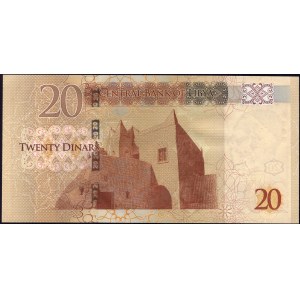 Libya. 2013 20 Dinars