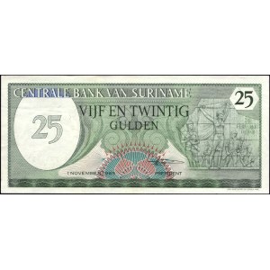 Suriname. 1985 25 Gulden