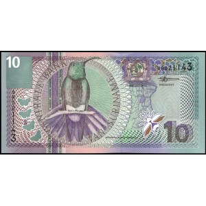 Surinam. 2000 - 10 Guldenov Vtáky raja