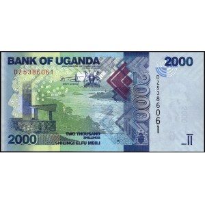 Uganda. 2022 - 2000 Shillings