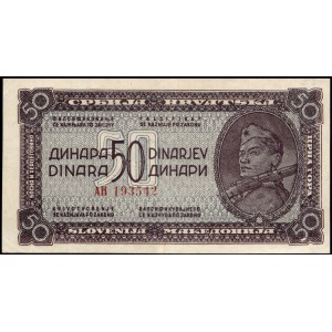 Jugoslávie. 1942 50 Dinara