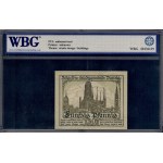 Danzig. 1919 50 Fenigow Oliwkowy