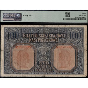 Poland. 1916 100 Marek Prefix General