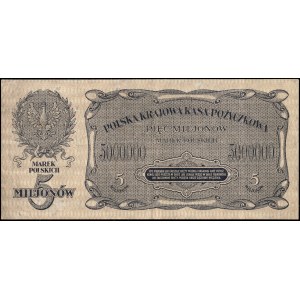 Poland. 1923 5000000 Marek Prefix A
