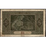 Poland. 1926 5 Zlotych Prefix G
