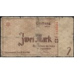Poland. 1940 2 Marki Prefix Getto
