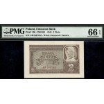 Poland. 1941 2 Zlote Prefix AH