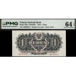 Poland. 1944 1 Zloty Prefix AB