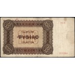 Poland. 1945 1000 Zlotych Prefix A