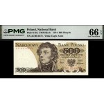 Poland. 1974 500 Zlotych Prefix AC