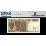 Poland. 1974 500 Zlotych Prefix AC