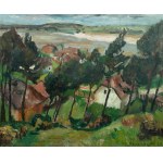 Jan Karmański (1887 - 1958), Brzeg Wisły pod Warszawą, 1932 r.