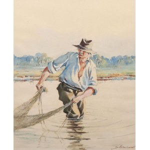 Stanisław Gibiński (1882-1971), Pêcheur
