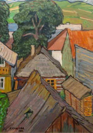 Helena Cygańska-Walicka (1913 - 1989), Pejzaż letni, 1956 r.