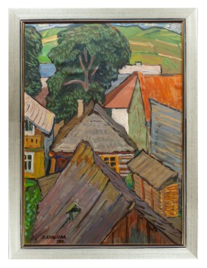 Helena Cygańska-Walicka (1913 - 1989), Pejzaż letni, 1956 r.