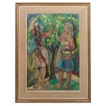 Ludwik Klimek (1912 - 1992), In the Orchard