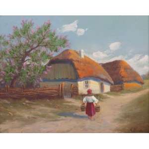 Aleksander Makowski (1869-1924), Upalny dzień na wsi