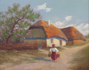 Aleksander Makowski (1869-1924), Upalny dzień na wsi